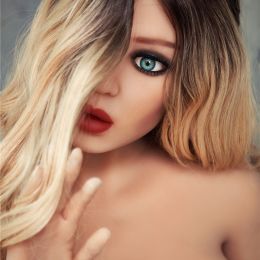Enchanting 67in sex doll angel with long blonde hair
