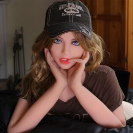 Curly blue-eyed 5.2ft Sex Doll