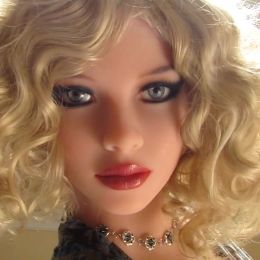 Adorable 5.3ft Sex Doll with lovely blonde curls