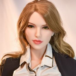 Fine slim 5.4ft Sex Doll with green eyes